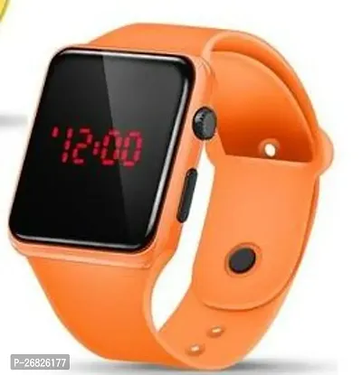 Classic Rubber Digital LED Watches For Kids-thumb0