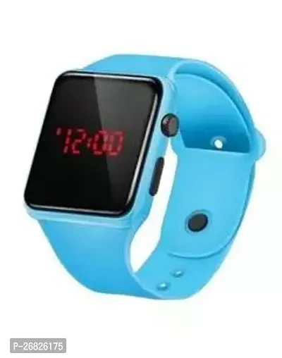 Classic Rubber Digital LED Watches For Kids