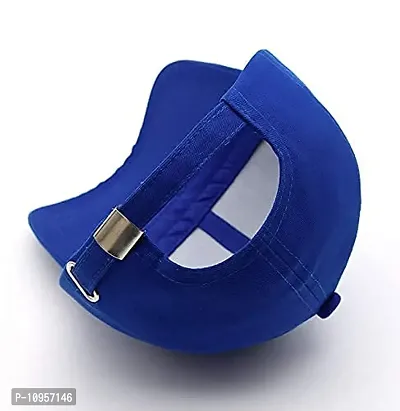 Adult's Cotton Cap (Pack Of 1) (B01_Royal Blue_Free Size)-thumb5