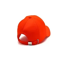 Combo Pack of 1 Fancy Unique Men Caps & Hats for Running,Gym,Cricket,Baseball caps & Hats (Orange)-thumb1