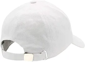 Combo Pack of 1 Fancy Unique Men Caps & Hats for Running,Gym,Cricket,Baseball caps & Hats (White)-thumb1