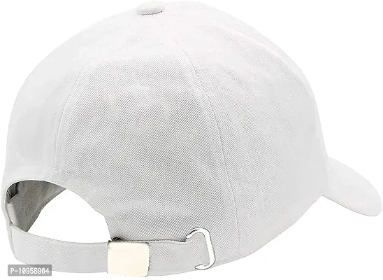 Combo Pack of 1 Fancy Unique Men Caps & Hats for Running,Gym,Cricket,Baseball caps & Hats (White)-thumb2