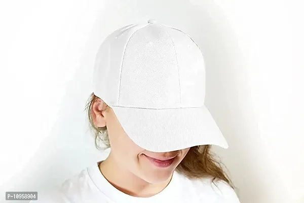 Combo Pack of 1 Fancy Unique Men Caps & Hats for Running,Gym,Cricket,Baseball caps & Hats (White)-thumb3