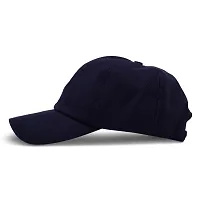 BIPTO Unisex Cotton Cap (CCA_088A_Navy Blue_Free Size)-thumb4