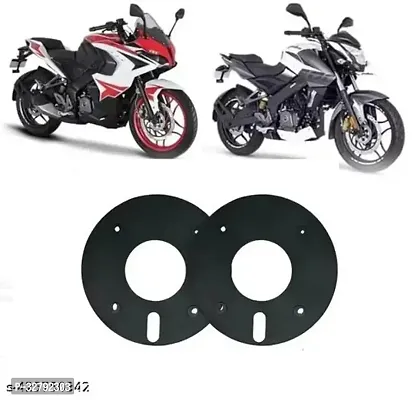 Bike Wheel Cover for 17 inch Wheel for Bajaj Pulsar NS 160  All Universal Bike 4Pcs Set (ABS PLASTIC) Black