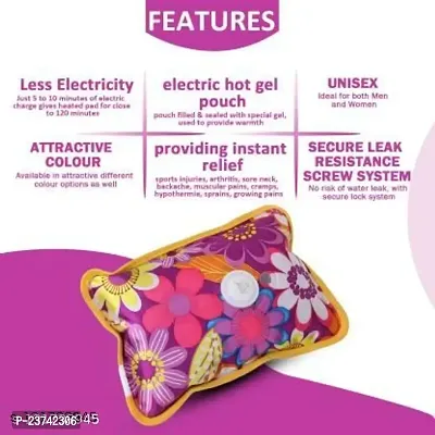 Gel Electric Warm Bag Multicolour Electrical 1 L Hot Water Bag-thumb4