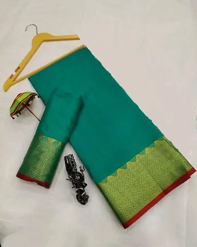 Best Selling Cotton Saree with Blouse piece 