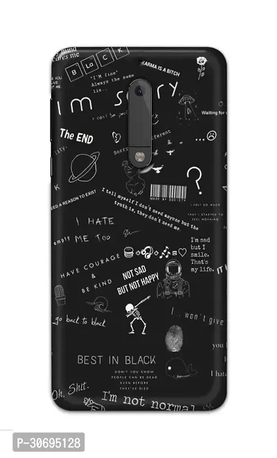 Designer Printed Hard Case Back Cover Compatible With Nokia 5