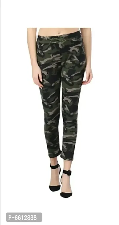 comfy casual women army jeggings