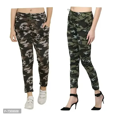 comfy casual women army jeggings-thumb0