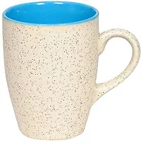 Onisha White Multicolour Coffee-Milk Mug-275 Ml Ceramic Coffee Mug (275 Ml, Pack Of 2)-thumb2