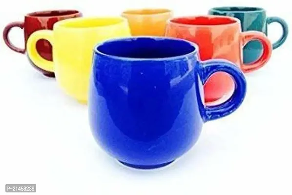 Satish Industrie Cup Ceramic (Multicolor, Cup Set)