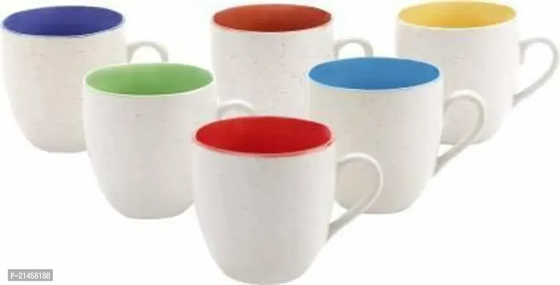 Oliya Ceramic (White, Cup Set)