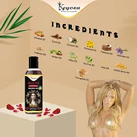 Keyoza presents VALENTINE Bigger Breast Enlarge Oil Is Breast Growth Massage Oil for Women- STRAWBERRY,ROSE OIL,COCONUT OIL,ALMOND OIL,SUNFLOWER OIL  FENUGREEK OIL Relieves Stress Caused by Wired Br-thumb2