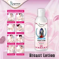 Keyoza presents 9 IN 1 AYURVEDIC  HERBS Bigger Breast Enlargement Lotion Is Breast Growth Lotion for Women- STRAWBERRY,ROSE OIL,COCONUT OIL,ALMOND OIL,SUNFLOWER OIL  FENUGREEK OIL Relieves Stress Cau-thumb1