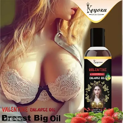 KEYOZA PRESENT ADVANCE  VALENTINE 100% NATURAL BREST MASSAGE OIL FOR SHAPE YOUR BODY PERFECT WOMEN (100 ml)