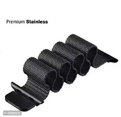 22Mm Soft Metal Strap Compatible Watch List In Photo And Description Smart Watch Strap Smart Watch Strap Black-thumb2