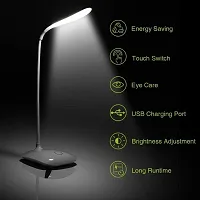 SYN SONS LED Desk Lamp Rechargeable Touch On/Off Switch, Night Table Desk Lamp, Desk Light Lamp with Flicker Free Rechargeable Lamp Touch Control On  Off (Light Lamp)-thumb3