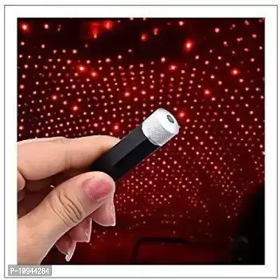 SYN SONS Metal Projector Light, Red Color, Use in Car, room Etc-thumb0