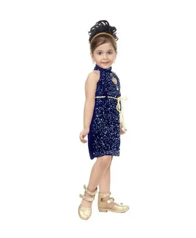 Stylish Blend Embellished Party Wear For Kids