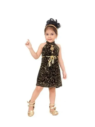 Stylish Blend Embellished Party Wear For Kids