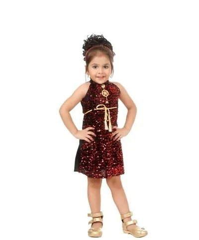 Stylish Blend Embellished Party Wear For Kids