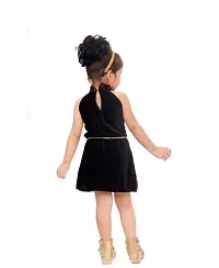 Stylish Cotton Blend Embellished Party Wear For Kids-thumb1