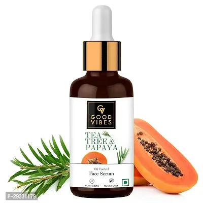 Tea Tree Papaya Oil Control Face Serum, 30 Ml