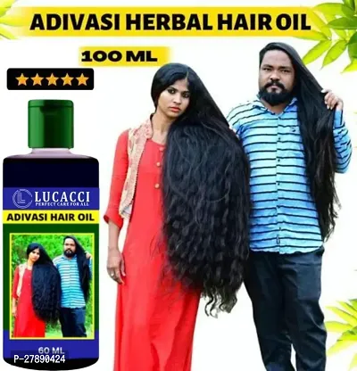 LUCACCI Adivasi Oil All Type of Hair Problem Herbal Growth Hair Oil  - Hair Oil(60ml) (60 ml)-PACK-1