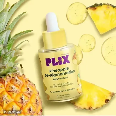 2 Percent Alpha Arbutin Pineapple De-Pigmentation Dewy Face Serum For Pigmentation With 10 Percent Niacinamide, 5 Percent Pha For All Skin, 30 Ml-thumb0
