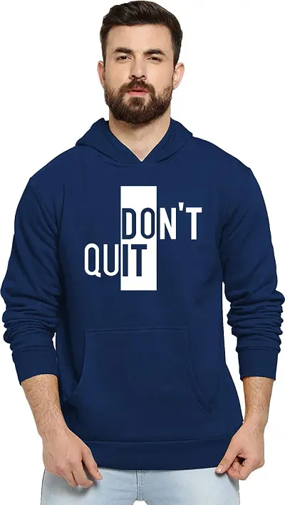 ATHRO Don't Quit Hoodies for Men Women Casual Stylish Sweatshirt Regular fit Winter Jacket Boy Girl Hoodie