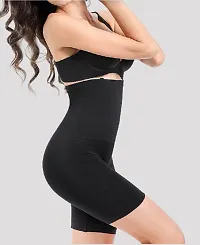 Stylish Cotton Blend Net Tummy  Thigh Shapewear-thumb1