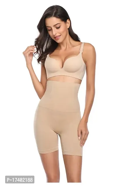 Stylish Cotton Blend High Waist Mid Thigh Shaper Shapewear-thumb2