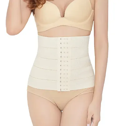 Stylish Blend Solid Tummy Shaper For Women