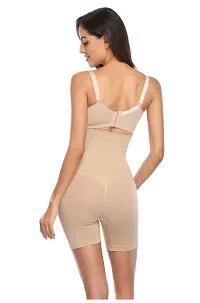 Stylish Cotton Blend High Waist Mid Thigh Shaper Shapewear-thumb2