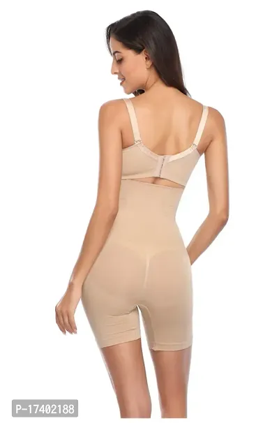 Stylish Cotton Blend High Waist Mid Thigh Shaper Shapewear-thumb3