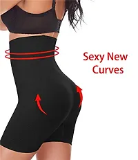 Stylish Cotton Blend High Waist Mid Thigh Shaper Shapewear-thumb1