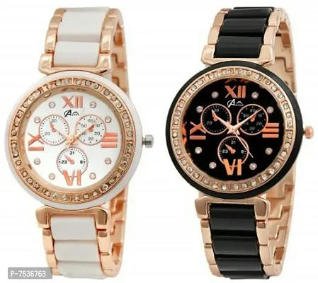 Stylish Multicoloured Watches For Women-thumb0