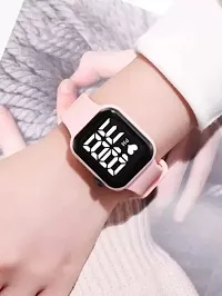 Acnos Pink Digital Watch - For Boys  Girls Digital Watch - For Boys  Girls Watch Mens For kids Women Men Couple Electronic Digital Sports Watch-thumb2