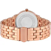 Acnos Branded Rose Gold Diamond Watch with Diamond Rose Gold Bracelet for Girls Watch for Women Pack of 2-thumb4