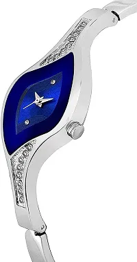 Acnos Blue Dial Uniq Shape Analogue Watch for Girls and Women Pack of - 1(Blue-Raga) hellip;-thumb2