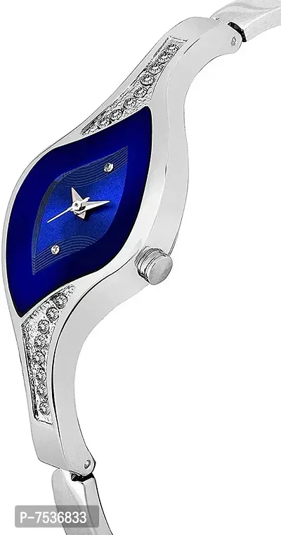Acnos Blue Dial Uniq Shape Analogue Watch for Girls and Women Pack of - 1(Blue-Raga) hellip;-thumb3