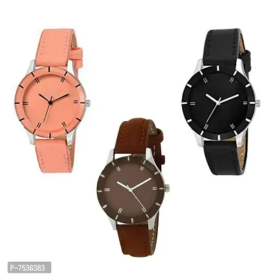 Acnos Analogue Multicolour Dial Women's Watch; Combo Pack of 3-thumb3