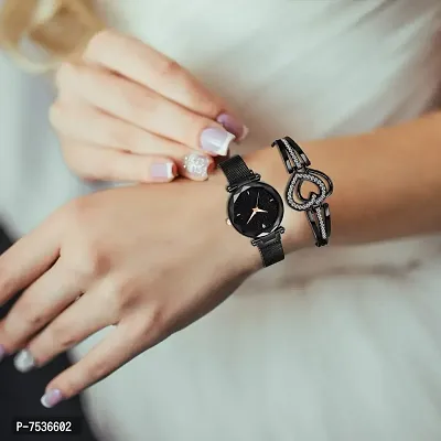 Stylish Black Watches For Women-thumb4