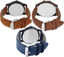 Acnos Special Super Quality Analog Watches Combo Look Like Handsome for Boys and Mens Pack of - 3(MIN-FX07-L01)-thumb3