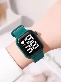 Acnos Green Digital Watch - For Boys  Girls Digital Watch - For Boys  Girls Watch Mens For kids Women Men Couple Electronic Digital Sports Watch-thumb2