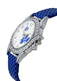 Acnos White Dial Blue Strap Analogue Watch for Women Pack of 1 (315-Blue)-thumb1