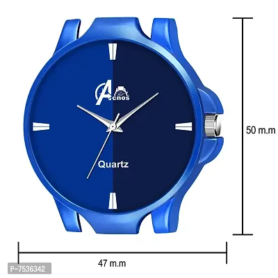 Acnos Dress Analogue Women's Watch(Blue Dial Blue Colored Strap)-thumb3