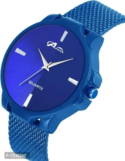 Acnos Dress Analogue Women's Watch(Blue Dial Blue Colored Strap)-thumb2