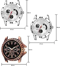 Acnos Special Super Quality Analog Watches Combo Look Like Handsome for Boys and Mens Pack of - 3(437-MIN-BRW)-thumb3